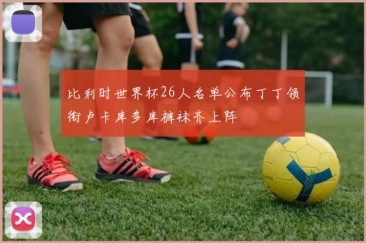 比利时世界杯26人名单公布丁丁领衔卢卡库多库裤袜齐上阵
